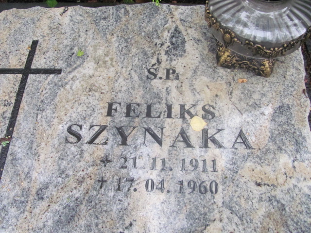 Feliks SZYNAKA 1911 Gdynia - Grobonet - Wyszukiwarka osób pochowanych