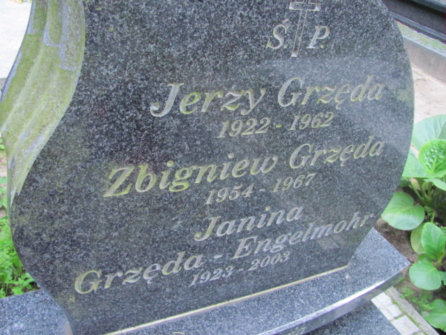 Janina Maria GRZĘDA-ENGELMOHR 1923 Gdynia - Grobonet - Wyszukiwarka osób pochowanych