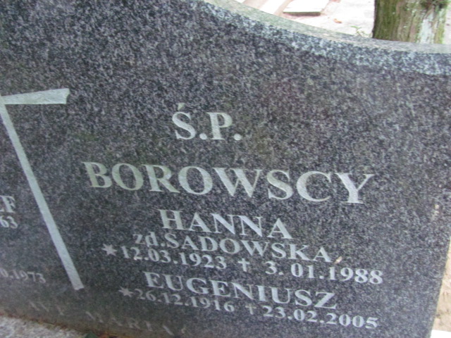 Wojciech Józef SADOWSKI Gdynia - Grobonet - Wyszukiwarka osób pochowanych