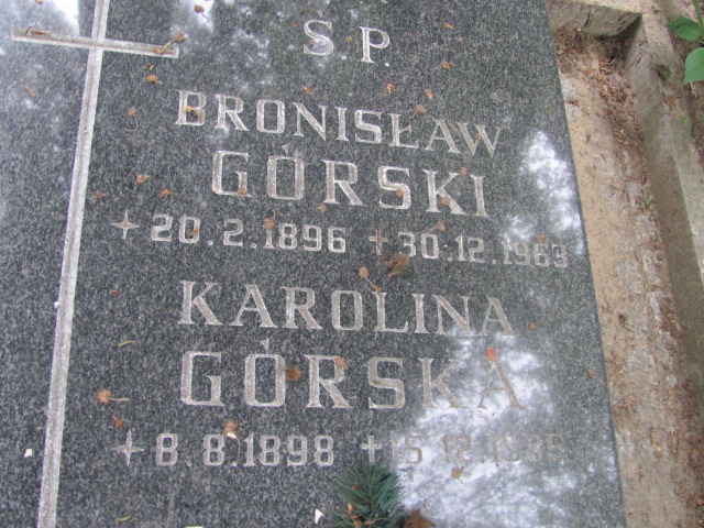 Karolina GÓRSKA Gdynia - Grobonet - Wyszukiwarka osób pochowanych