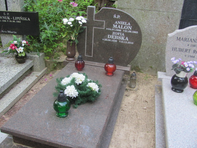 Zofia Maria DĘBSKA 1939 Gdynia - Grobonet - Wyszukiwarka osób pochowanych