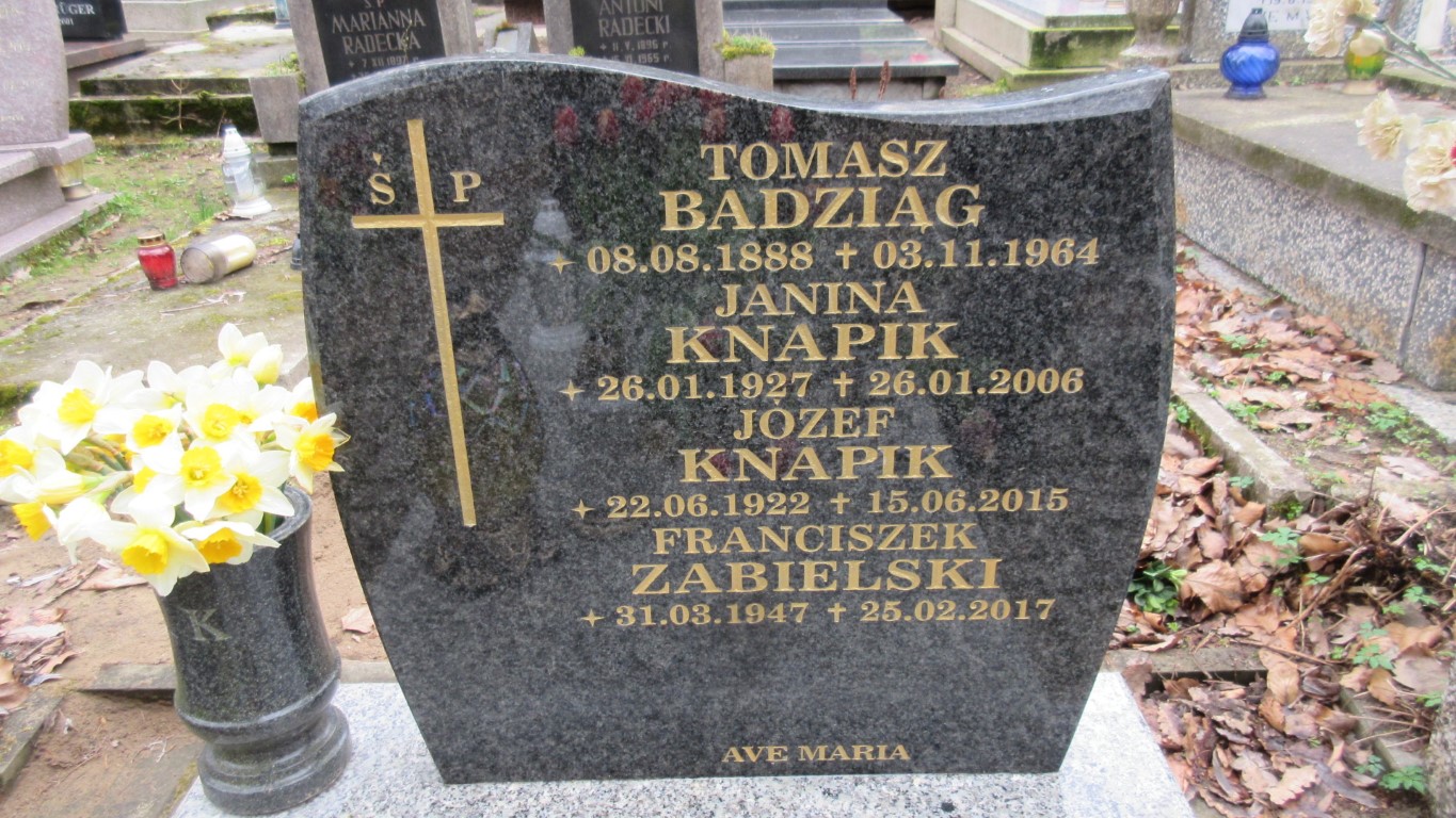 Janina Agnieszka KNAPIK 1927 Gdynia - Grobonet - Wyszukiwarka osób pochowanych