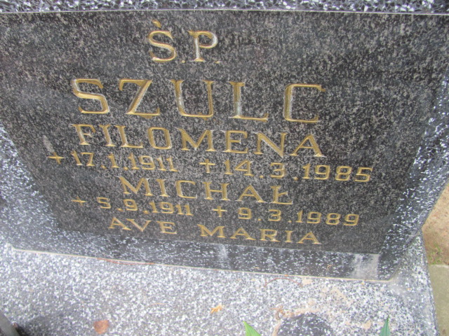 Filomena SZULC 1911 Gdynia - Grobonet - Wyszukiwarka osób pochowanych