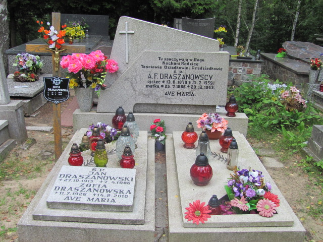 Franciszka DRASZANOWSKA Gdynia - Grobonet - Wyszukiwarka osób pochowanych