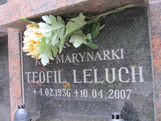Teofil LELUCH 1936 Gdynia - Grobonet - Wyszukiwarka osób pochowanych