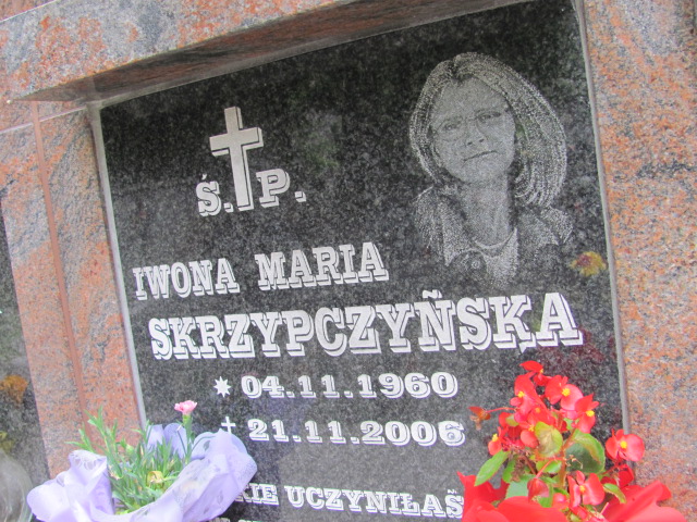 Iwona Maria SKRZYPCZYŃSKA 1960 Gdynia - Grobonet - Wyszukiwarka osób pochowanych