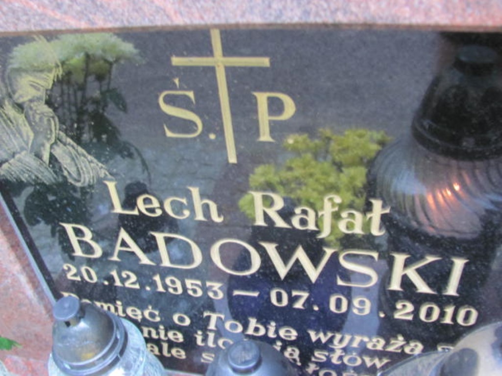 LECH RAFAŁ BADOWSKI 1953 Gdynia - Grobonet - Wyszukiwarka osób pochowanych