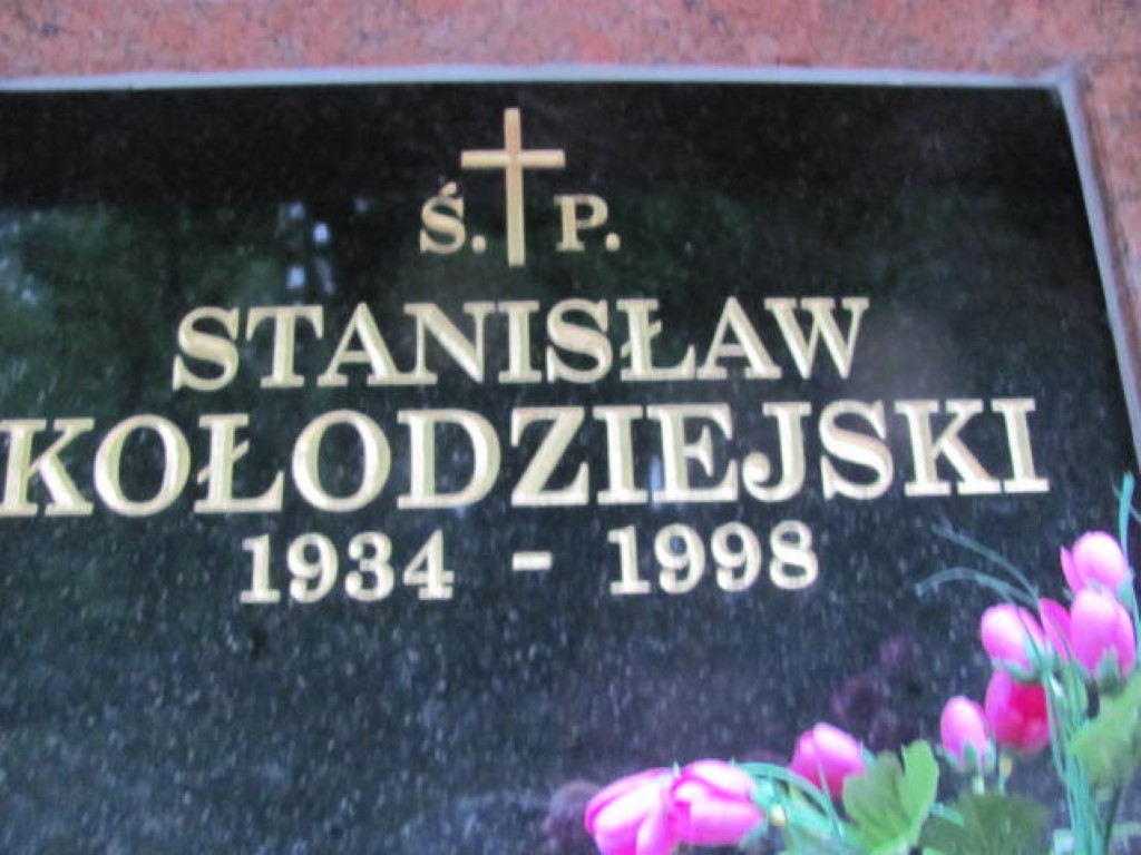 Stanisław KOŁODZIEJSKI 1934 Gdynia - Grobonet - Wyszukiwarka osób pochowanych