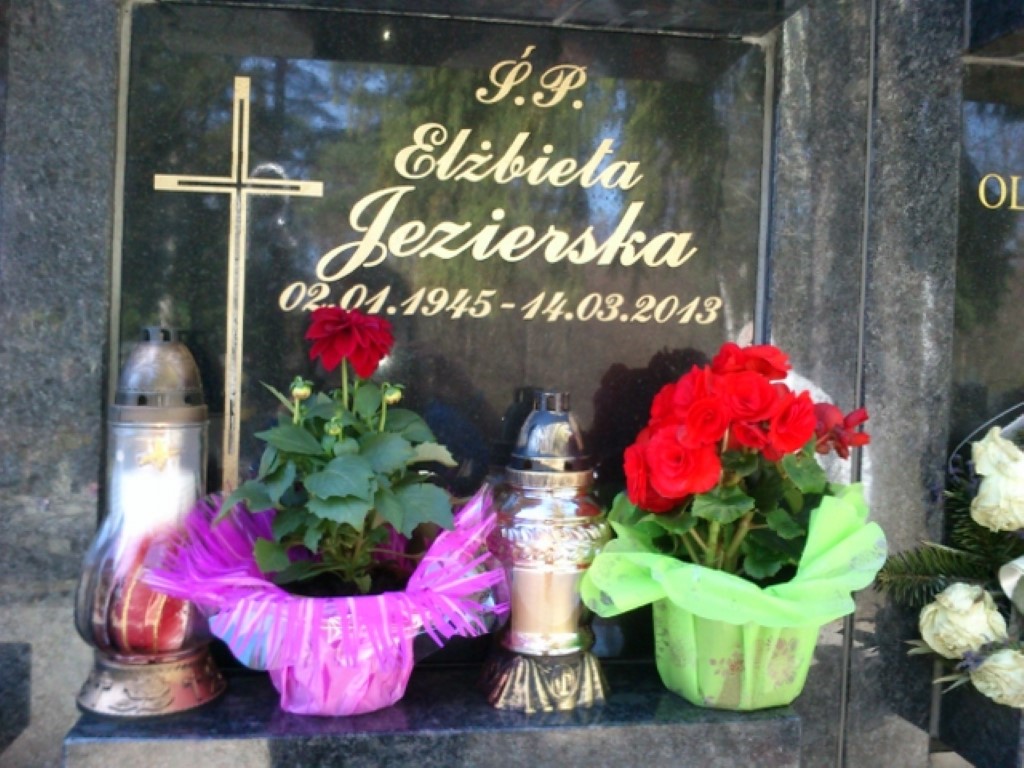 Elżbieta JEZIERSKA 1945 Gdynia - Grobonet - Wyszukiwarka osób pochowanych