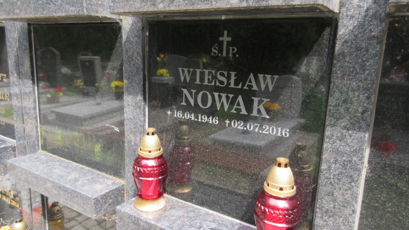 Wiesław NOWAK 1946 Gdynia - Grobonet - Wyszukiwarka osób pochowanych