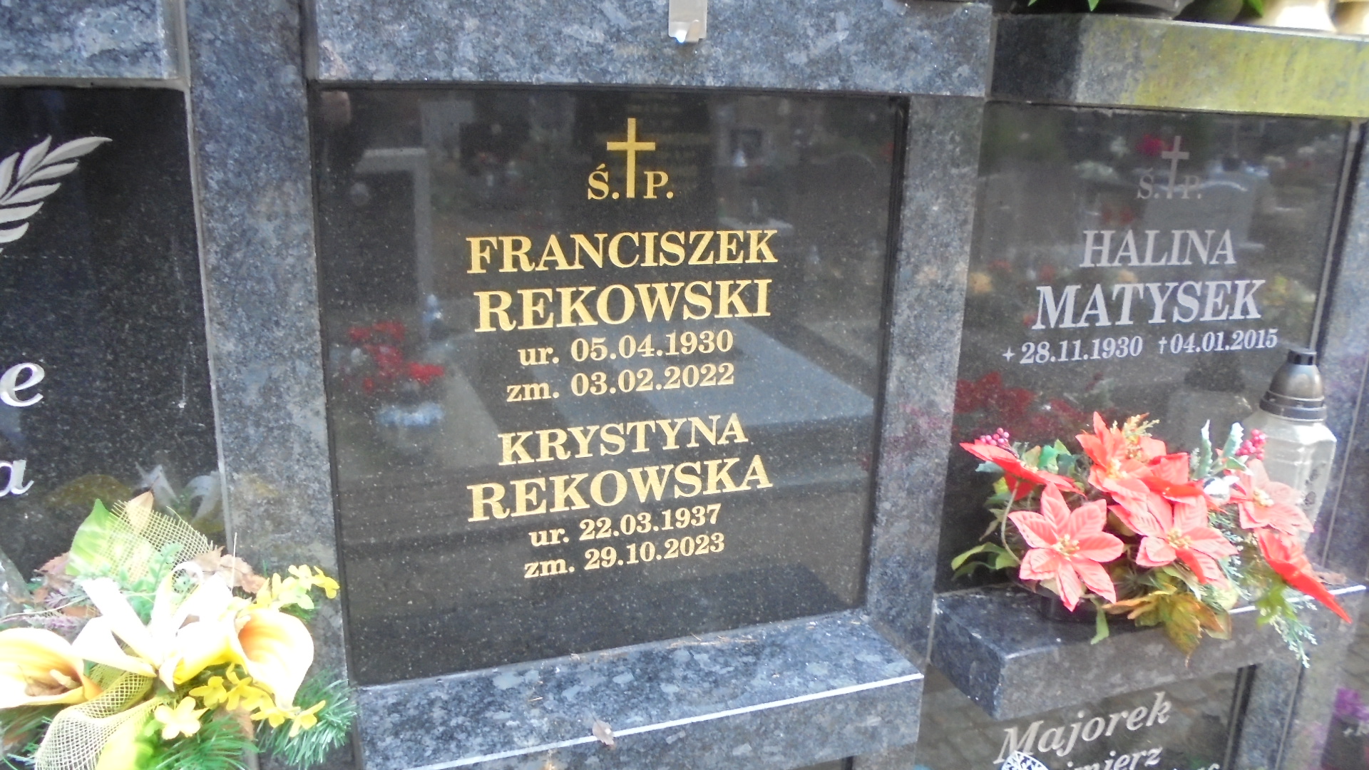 Grób FRANCISZEK REKOWSKI