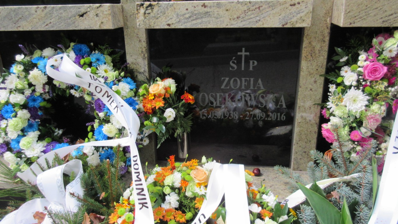 Zdjęcie grobu ZOFIA OSĘKOWSKA 