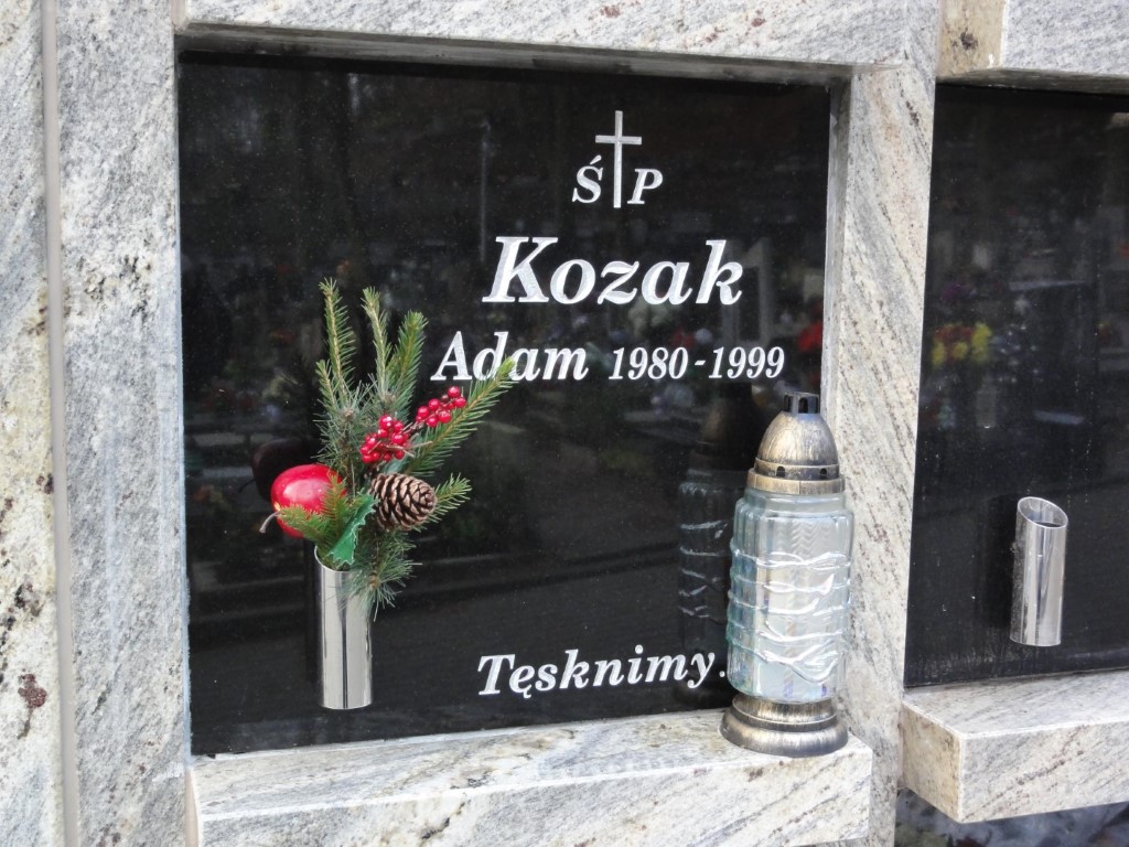 Zdjęcie grobu ADAM KOZAK