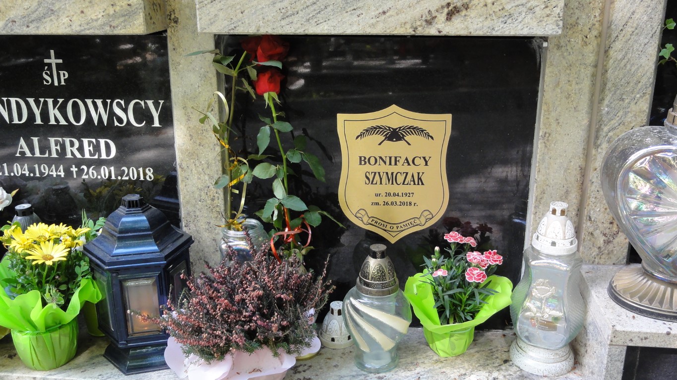 Zdjęcie grobu BONIFACY SZYMCZAK