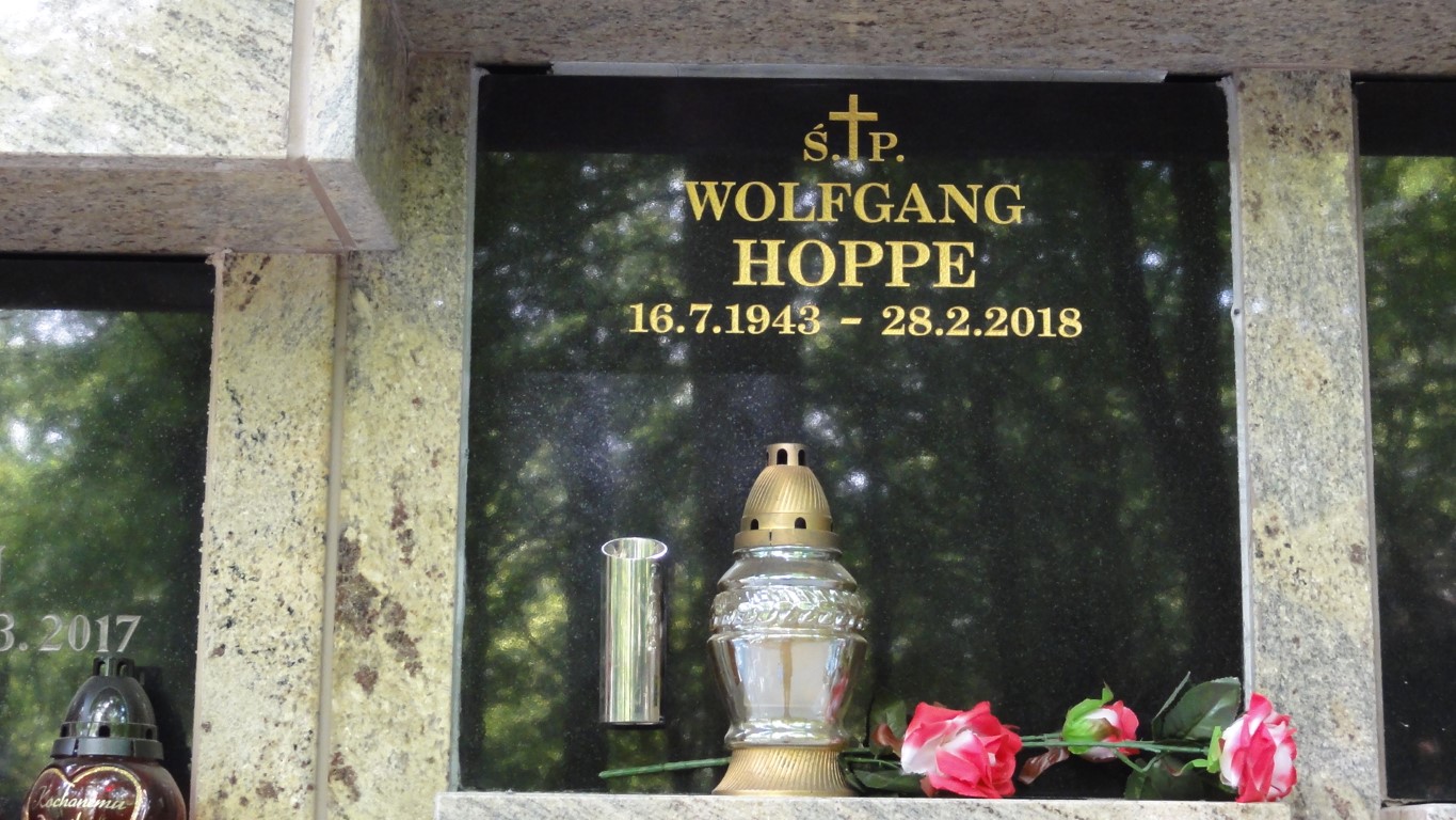 Zdjęcie grobu WOLFGANG HOPPE