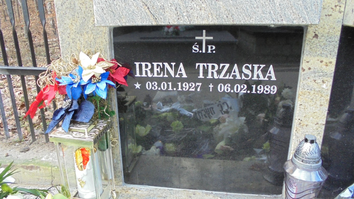 Zdjęcie grobu IRENA  TRZASKA