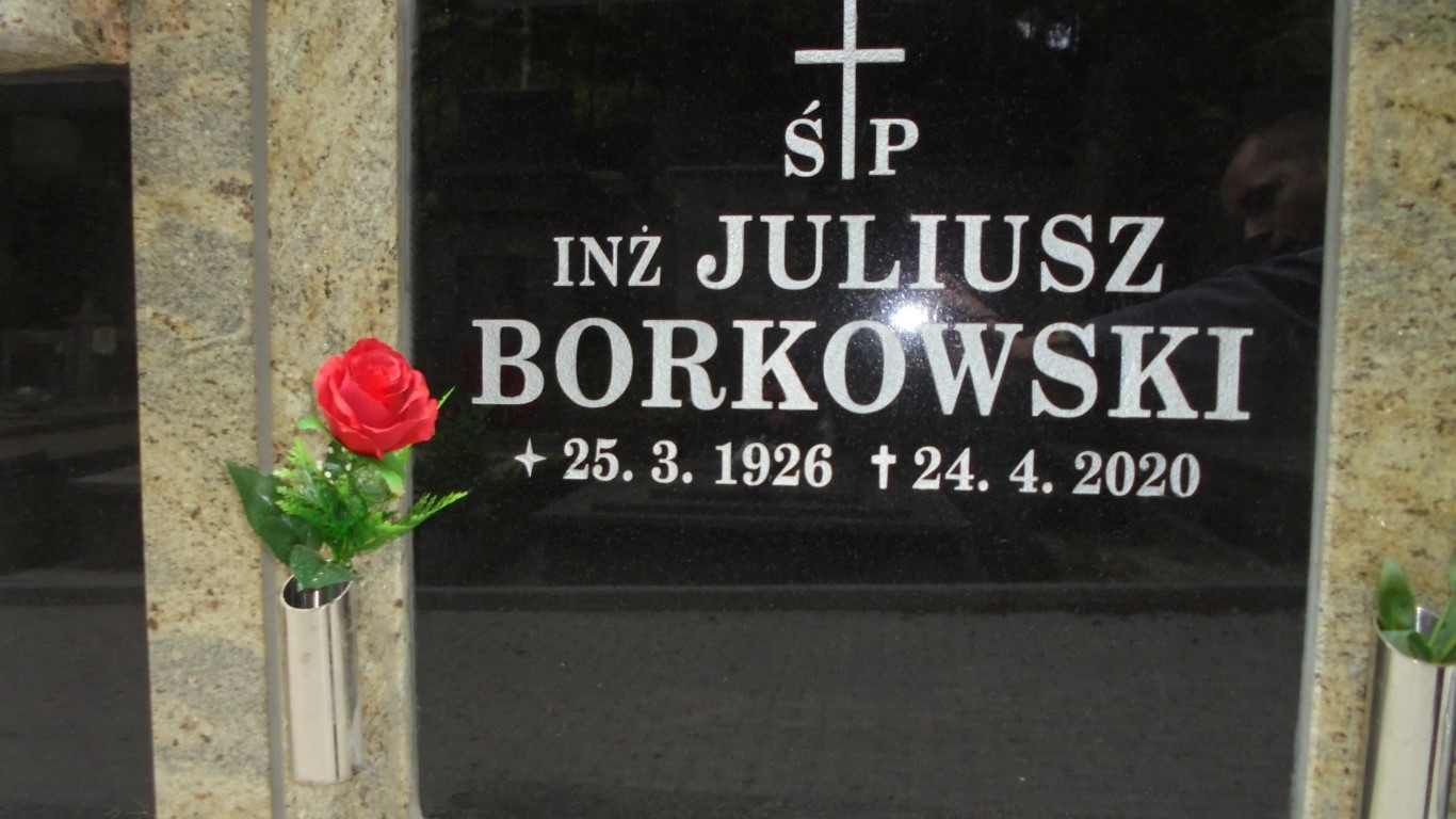Zdjęcie grobu JULIUSZ BORKOWSKI