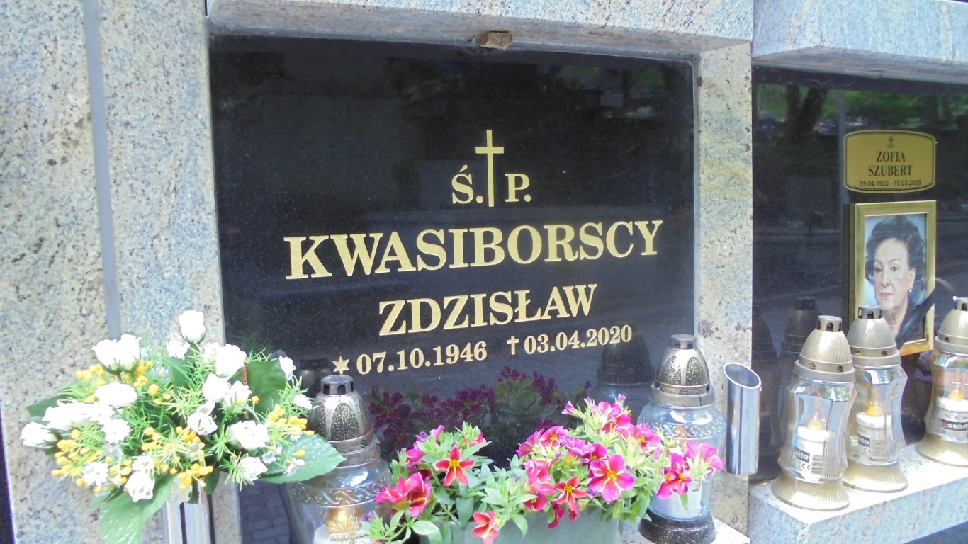 Zdjęcie grobu ZDZISŁAW KWASIBORSKI