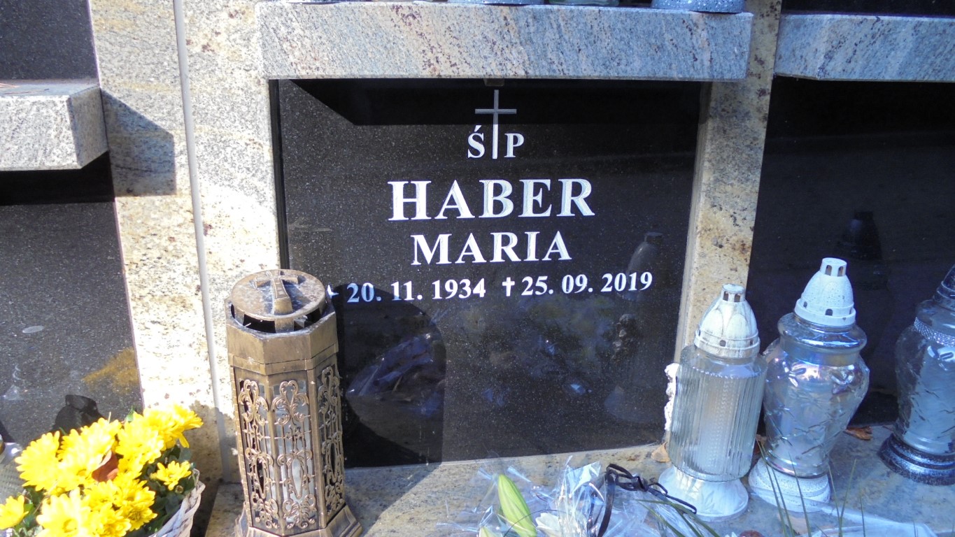 Zdjęcie grobu MARIA HABER