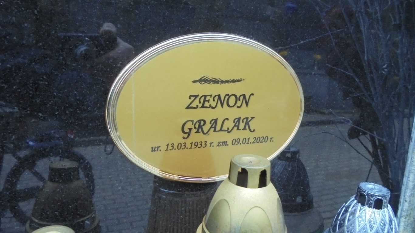 Zdjęcie grobu ZENON GRALAK