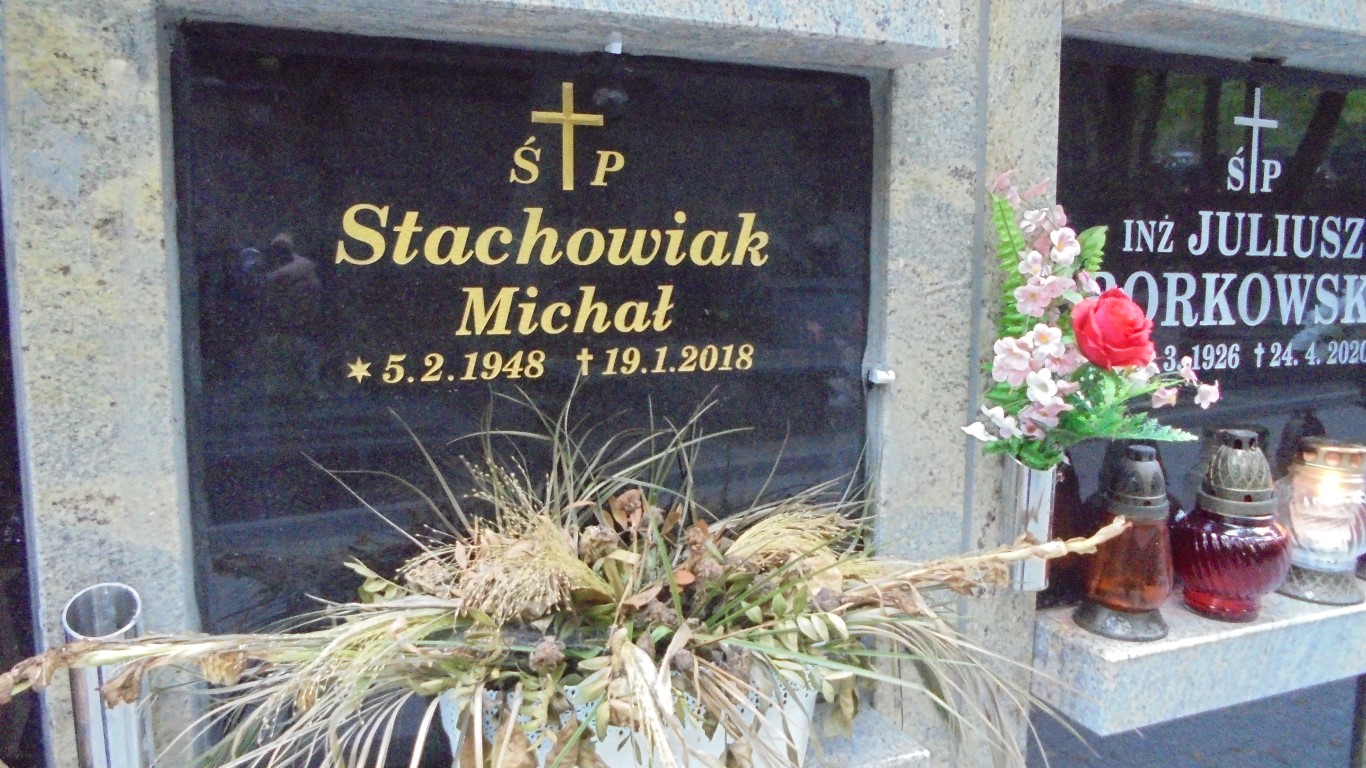 Zdjęcie grobu MICHAŁ STACHOWIAK