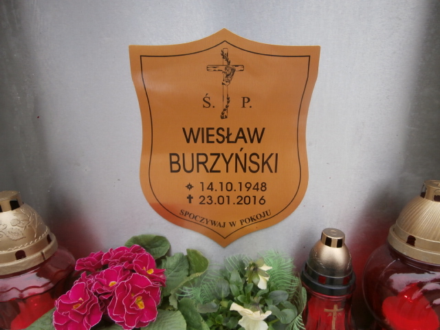 Wiesław BURZYŃSKI 1948 Gdynia - Grobonet - Wyszukiwarka osób pochowanych