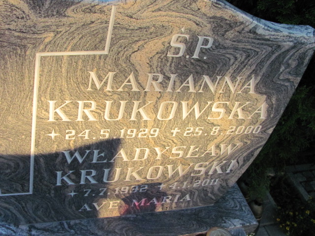 Władysław KRUKOWSKI 1932 Gdynia - Grobonet - Wyszukiwarka osób pochowanych