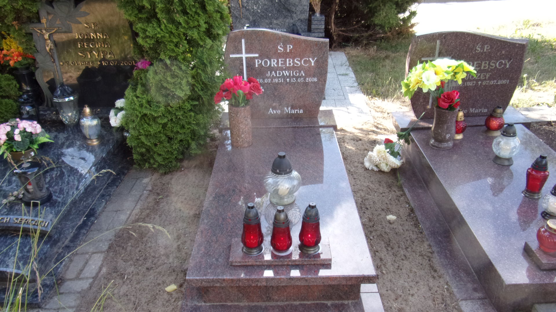 Zdjęcie grobu JADWIGA PORĘBSKA