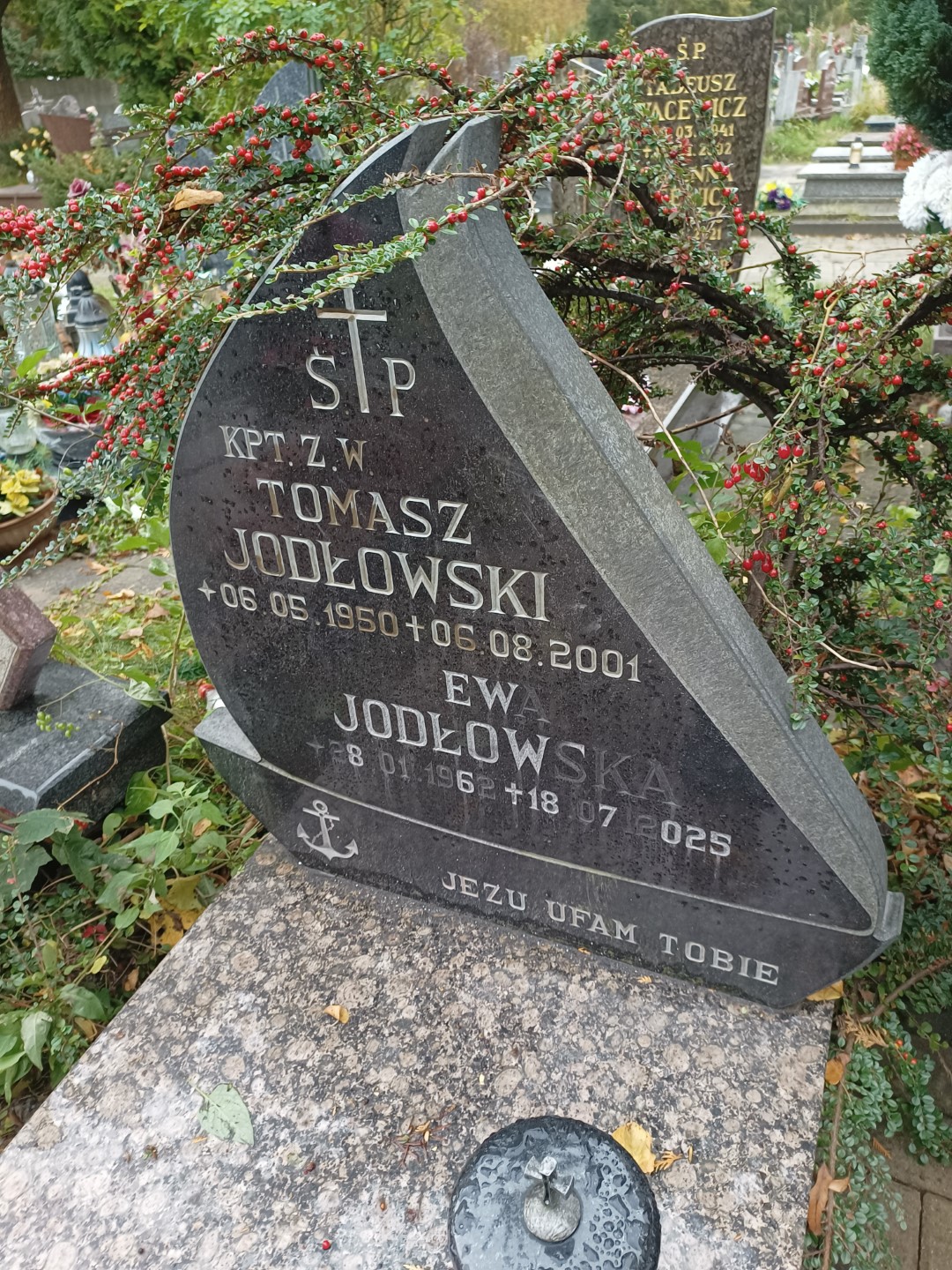 Tomasz JODŁOWSKI 1950 Gdynia - Grobonet - Wyszukiwarka osób pochowanych