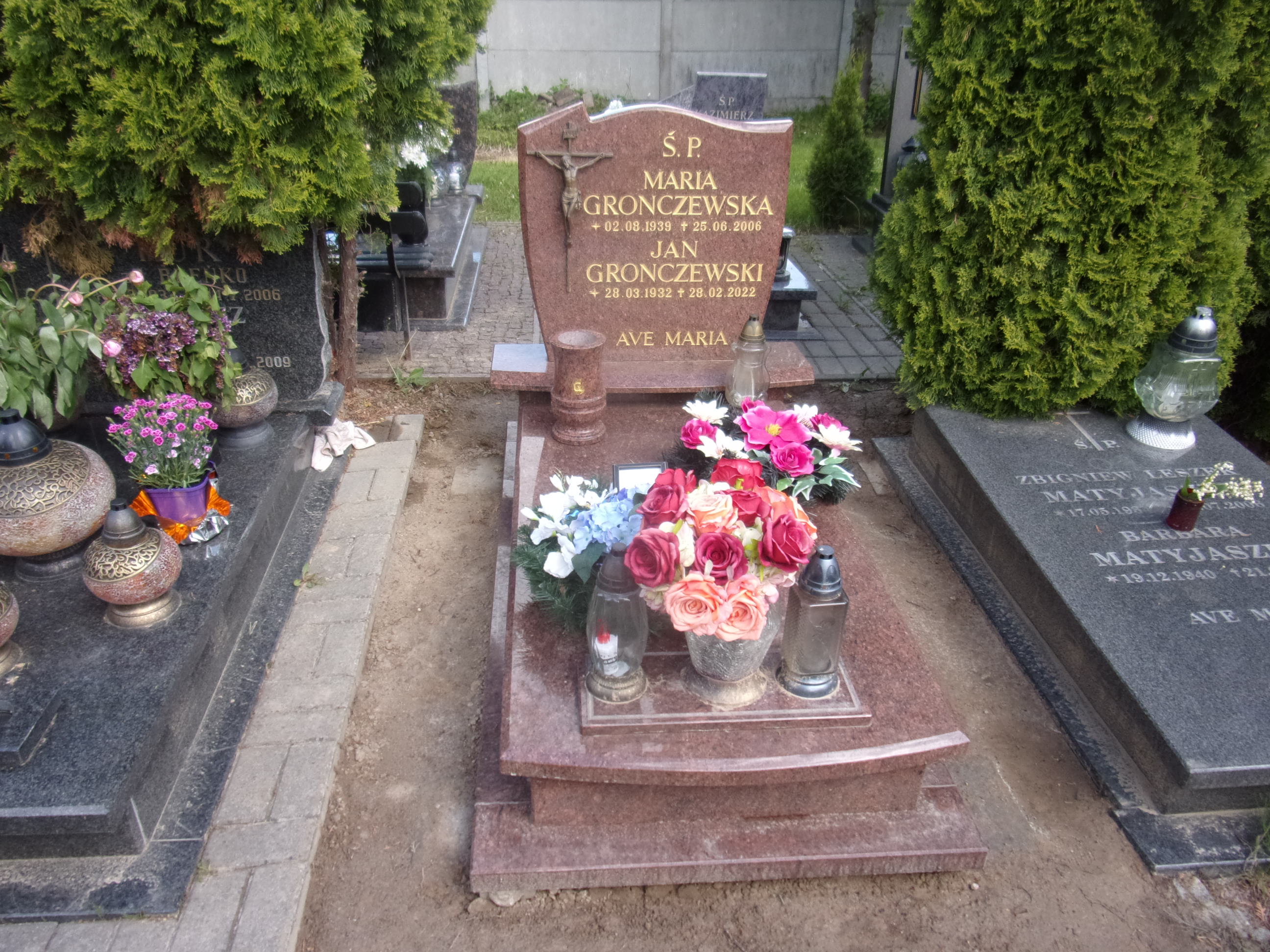 Grób JAN GRONCZEWSKI