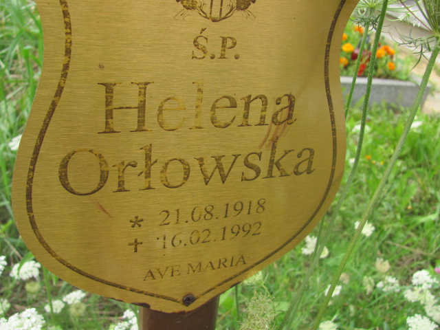 Helena ORŁOWSKA 1918 Gdynia - Grobonet - Wyszukiwarka osób pochowanych