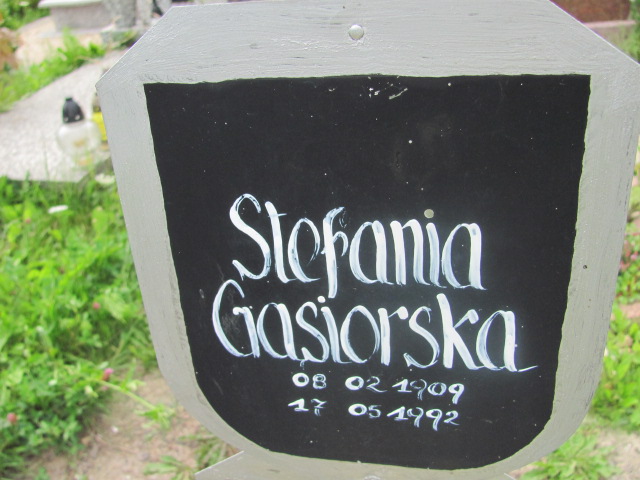 Stefania GĄSIORSKA 1909 Gdynia - Grobonet - Wyszukiwarka osób pochowanych
