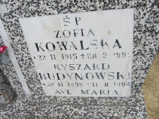 Zofia KOWALSKA 1915 Gdynia - Grobonet - Wyszukiwarka osób pochowanych