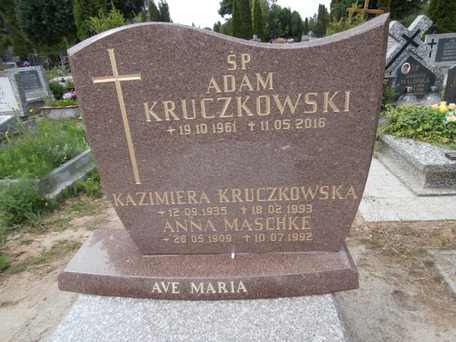 Adam KRUCZKOWSKI 1961 Gdynia - Grobonet - Wyszukiwarka osób pochowanych