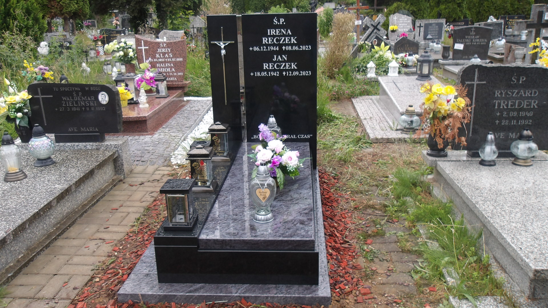 Grób JAN RECZEK