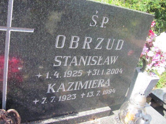 Stanisław OBRZUD 1925 Gdynia - Grobonet - Wyszukiwarka osób pochowanych