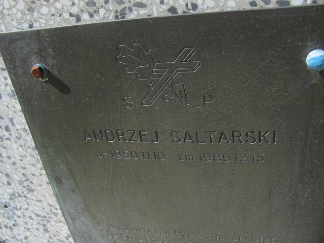 Andrzej SALTARSKI 1950 Gdynia - Grobonet - Wyszukiwarka osób pochowanych