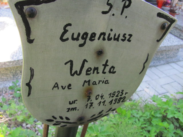 Eugeniusz WENTA 1923 Gdynia - Grobonet - Wyszukiwarka osób pochowanych