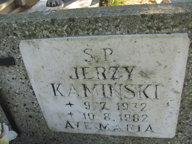 Jan KAMIŃSKI 1926 Gdynia - Grobonet - Wyszukiwarka osób pochowanych