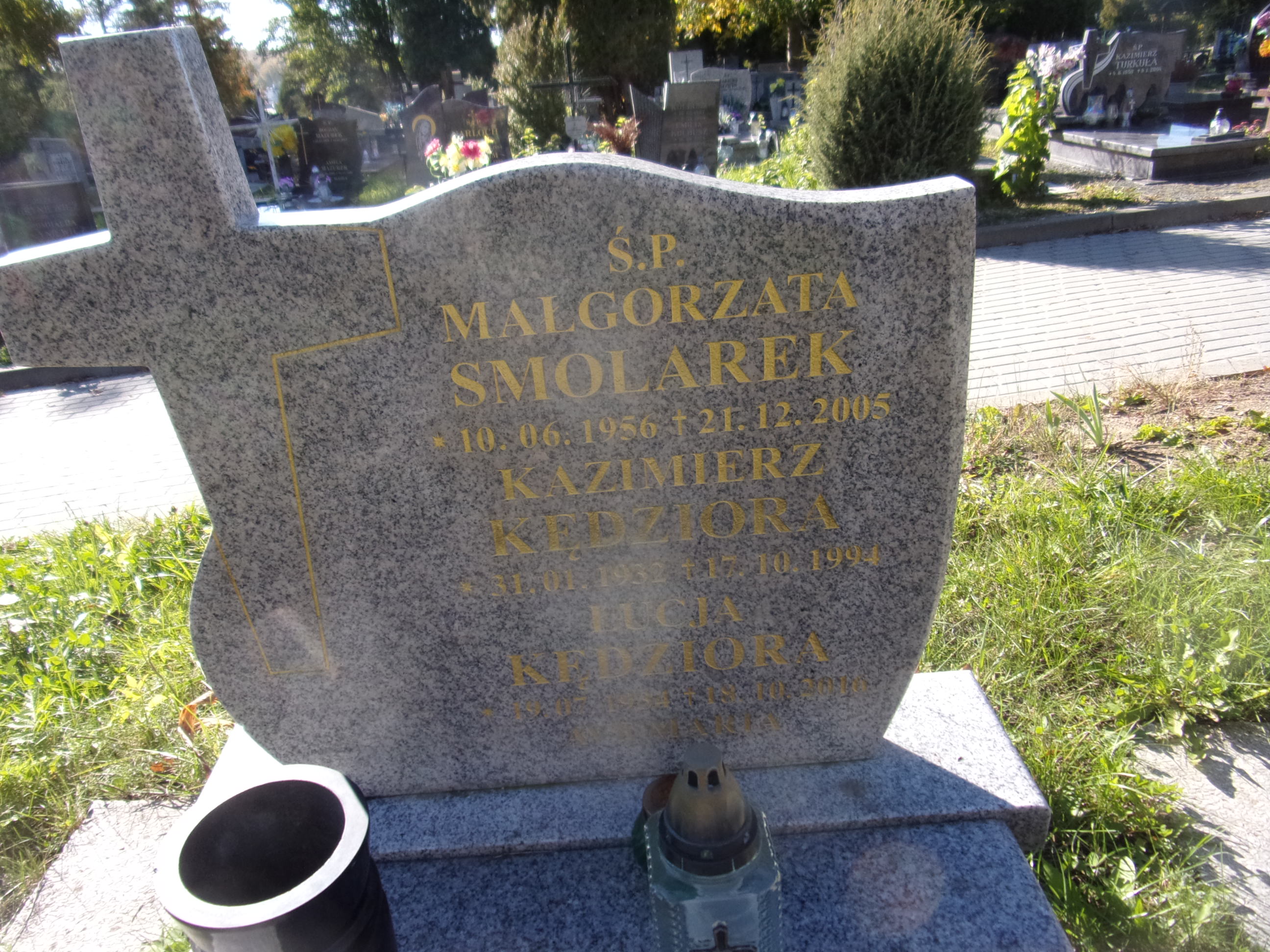 Łucja KĘDZIORA 1934 Gdynia - Grobonet - Wyszukiwarka osób pochowanych