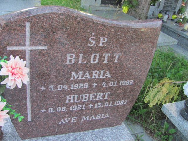 MARIA DB BLOTT 1926 Gdynia - Grobonet - Wyszukiwarka osób pochowanych