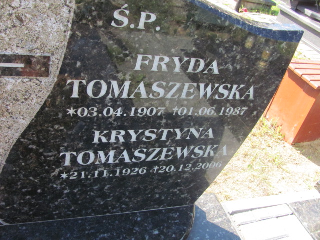 Krystyna Józefa TOMASZEWSKA 1926 Gdynia - Grobonet - Wyszukiwarka osób pochowanych