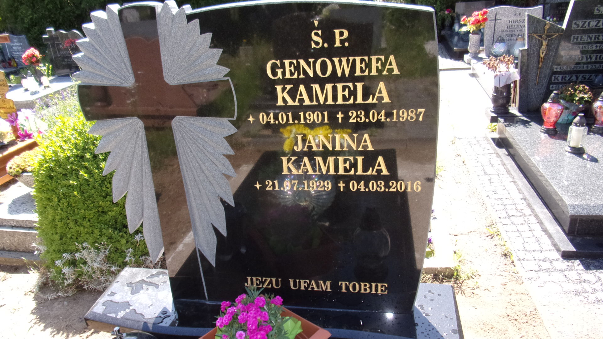 Genowefa KAMELA 1901 Gdynia - Grobonet - Wyszukiwarka osób pochowanych