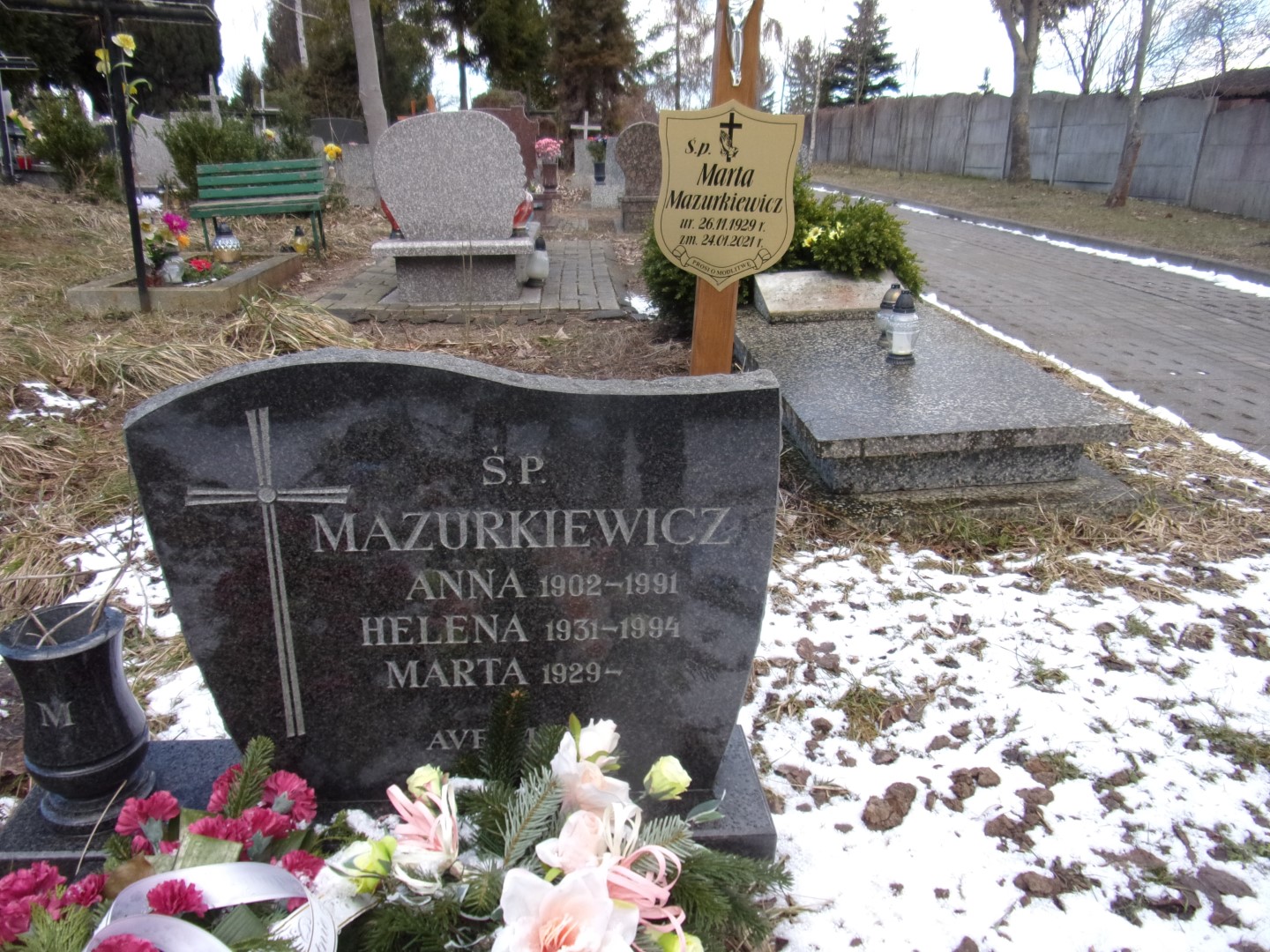 Helena MAZURKIEWICZ 1931 Gdynia - Grobonet - Wyszukiwarka osób pochowanych