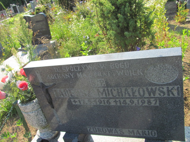 Tadeusz MICHAŁOWSKI 1916 Gdynia - Grobonet - Wyszukiwarka osób pochowanych