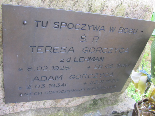Teresa GORCZYCA 1928 Gdynia - Grobonet - Wyszukiwarka osób pochowanych
