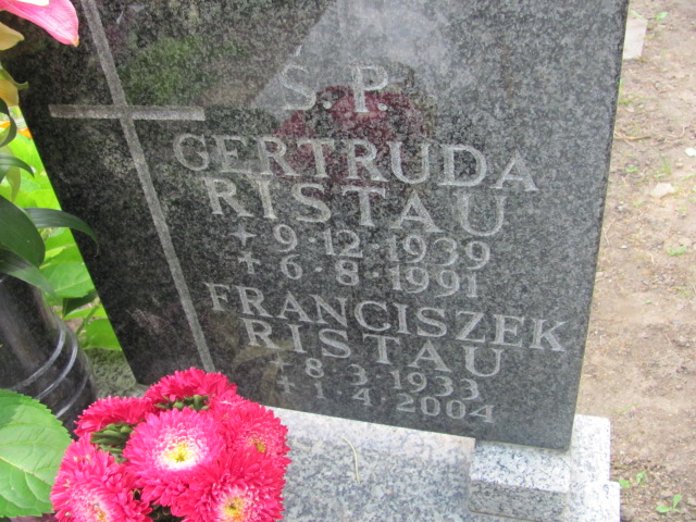 Franciszek RISTAU 1933 Gdynia - Grobonet - Wyszukiwarka osób pochowanych