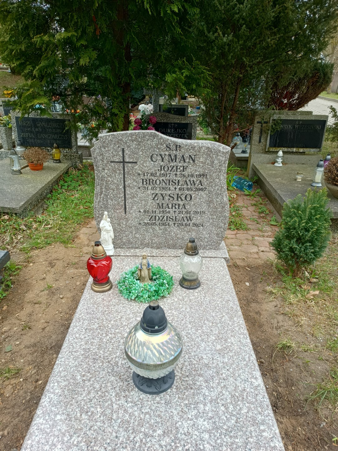 Józef CYMAN 1917 Gdynia - Grobonet - Wyszukiwarka osób pochowanych