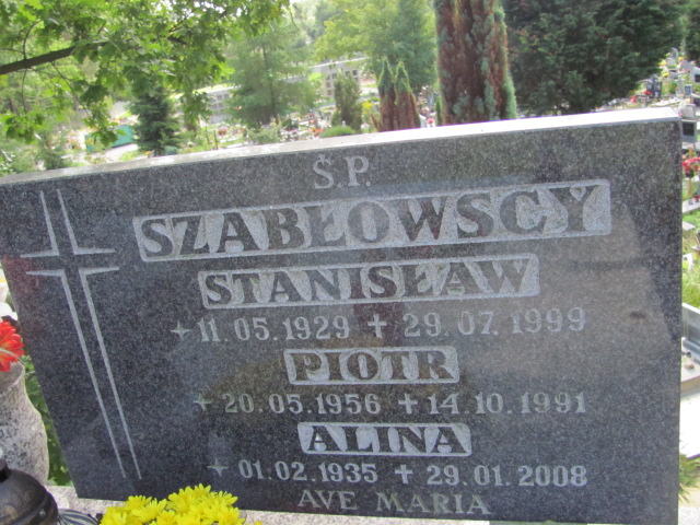 Alina SZABŁOWSKA 1935 Gdynia - Grobonet - Wyszukiwarka osób pochowanych