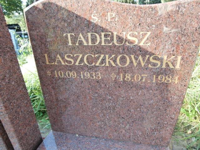 Tadeusz LESZCZKOWSKI 1933 Gdynia - Grobonet - Wyszukiwarka osób pochowanych